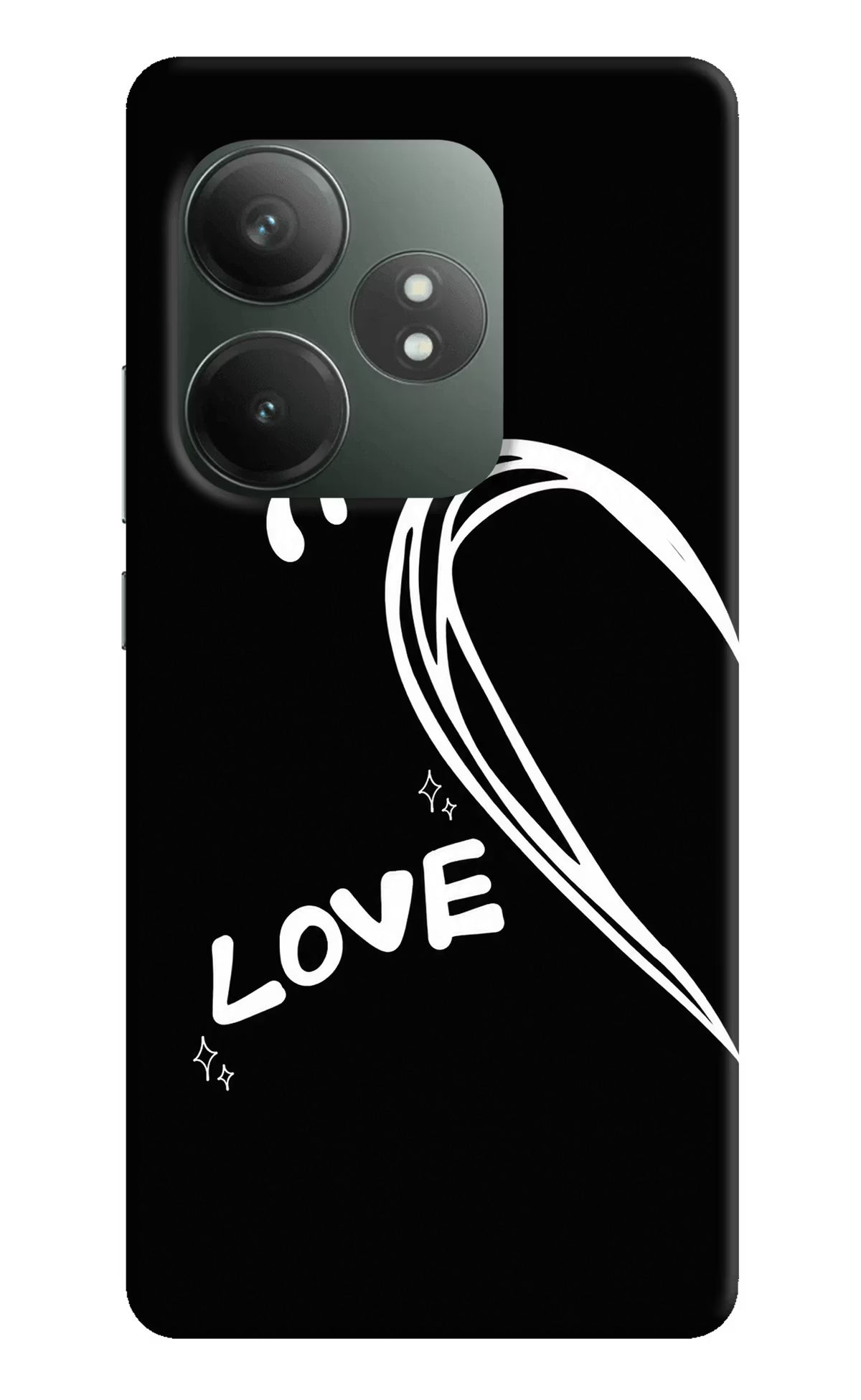 Love Line Realme GT 6T 5G Back Cover