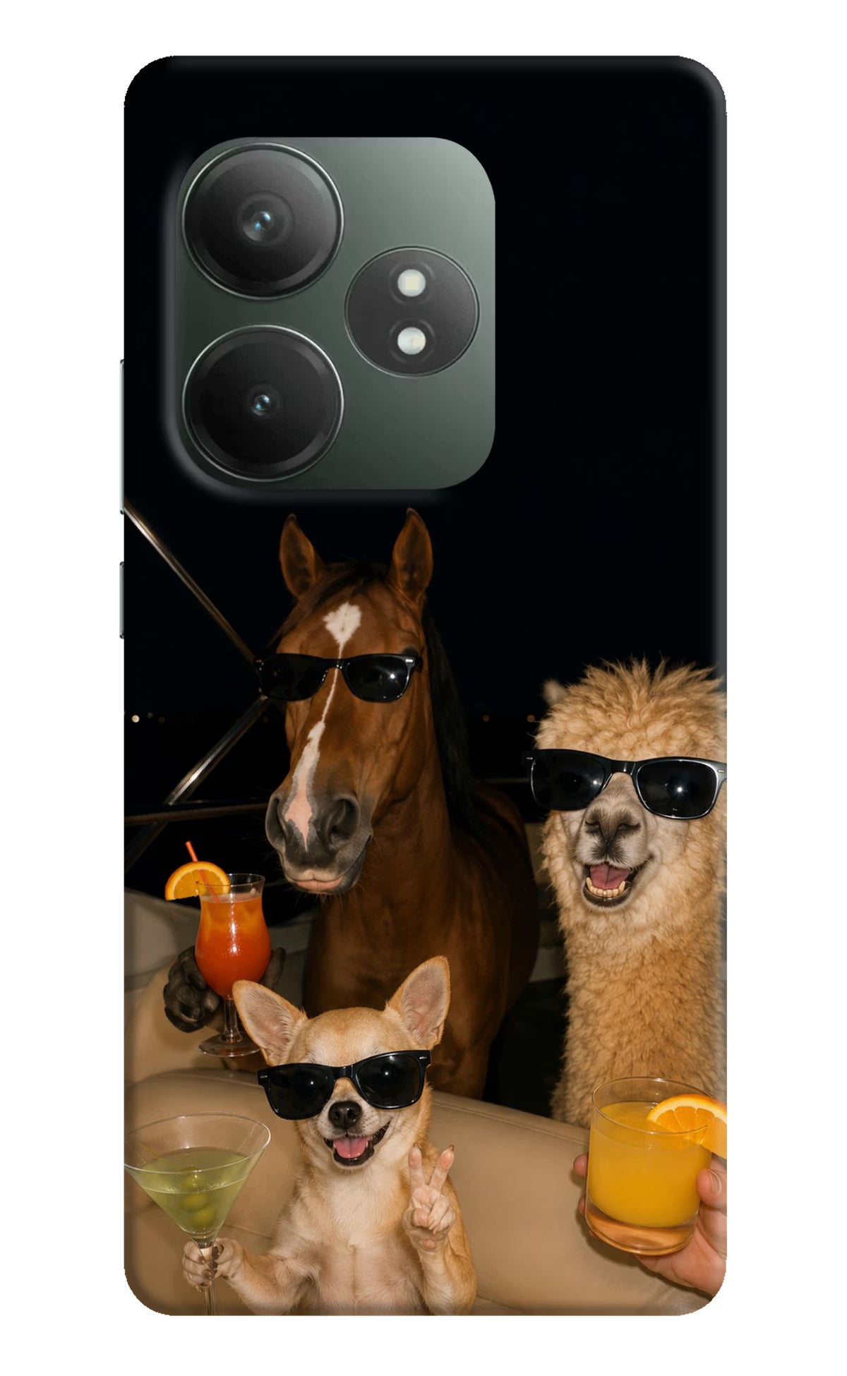 Party Squad Realme GT 6T 5G Back Cover