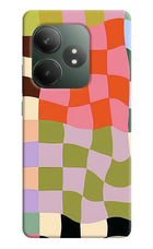Wavy Grid Realme GT 6T 5G Hard Case Back Cover by Casekaro