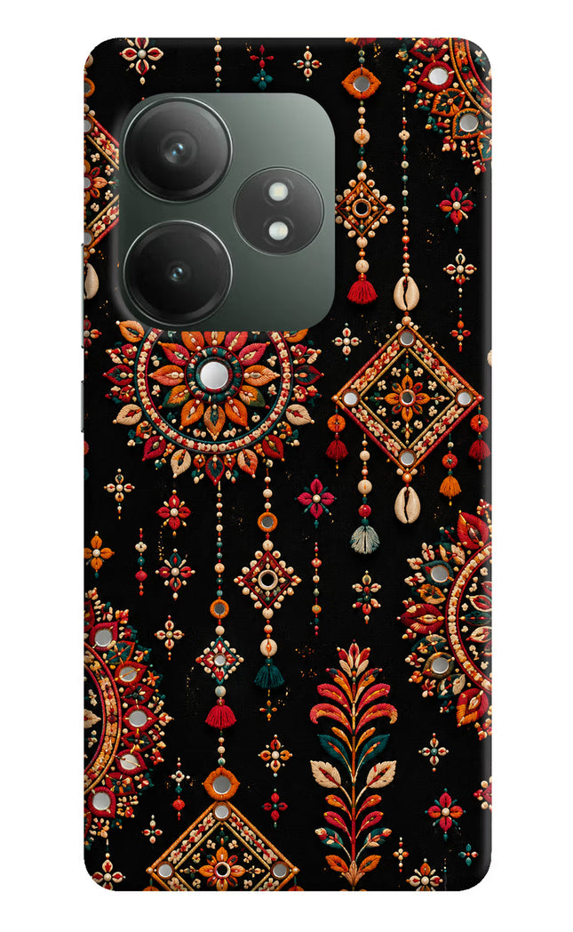 Boho Noir Realme GT 6T 5G Hard Case Back Cover by Casekaro