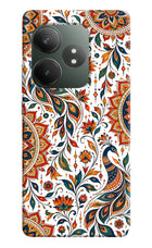 White Mayura Realme GT 6T 5G Hard Case Back Cover by Casekaro
