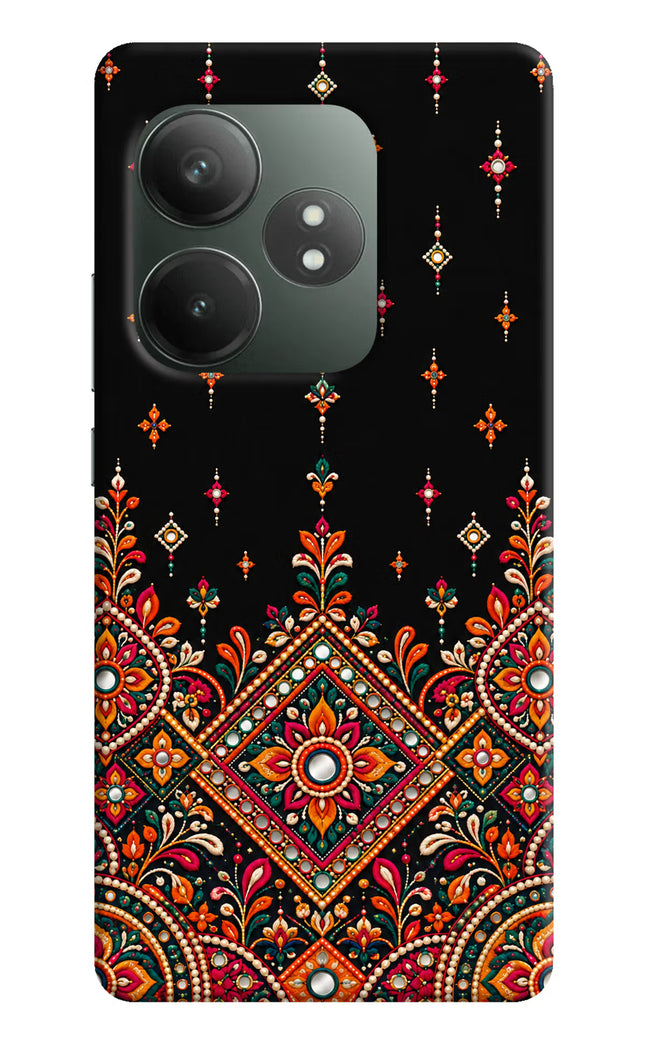 Noir Mehfil Realme GT 6T 5G Hard Case Back Cover by Casekaro