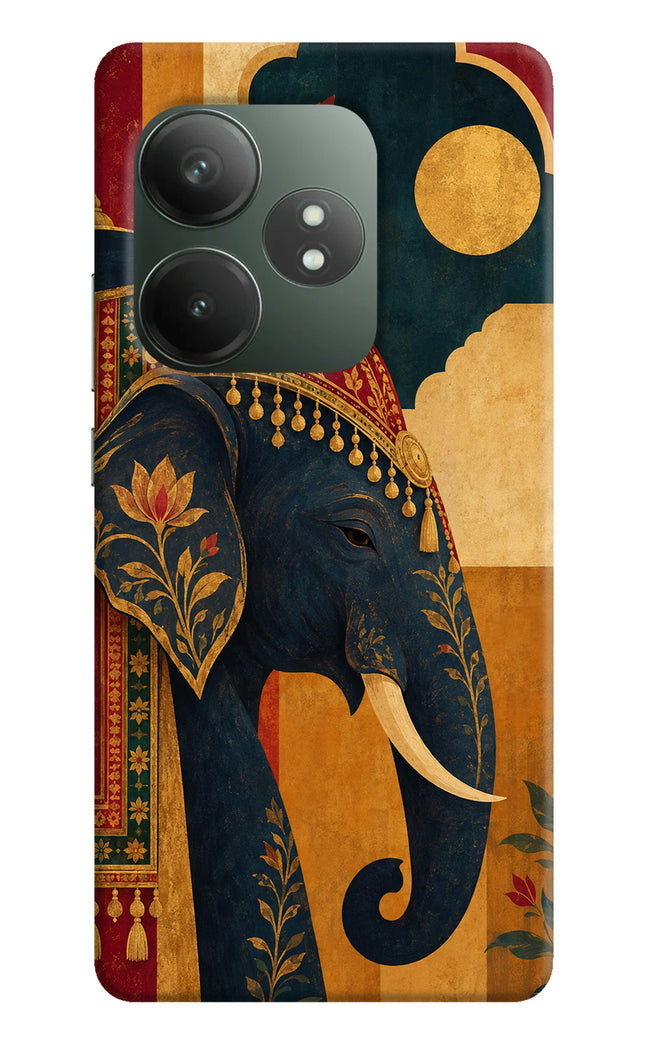 Royal Elephant Realme GT 6T 5G Hard Case Back Cover by Casekaro