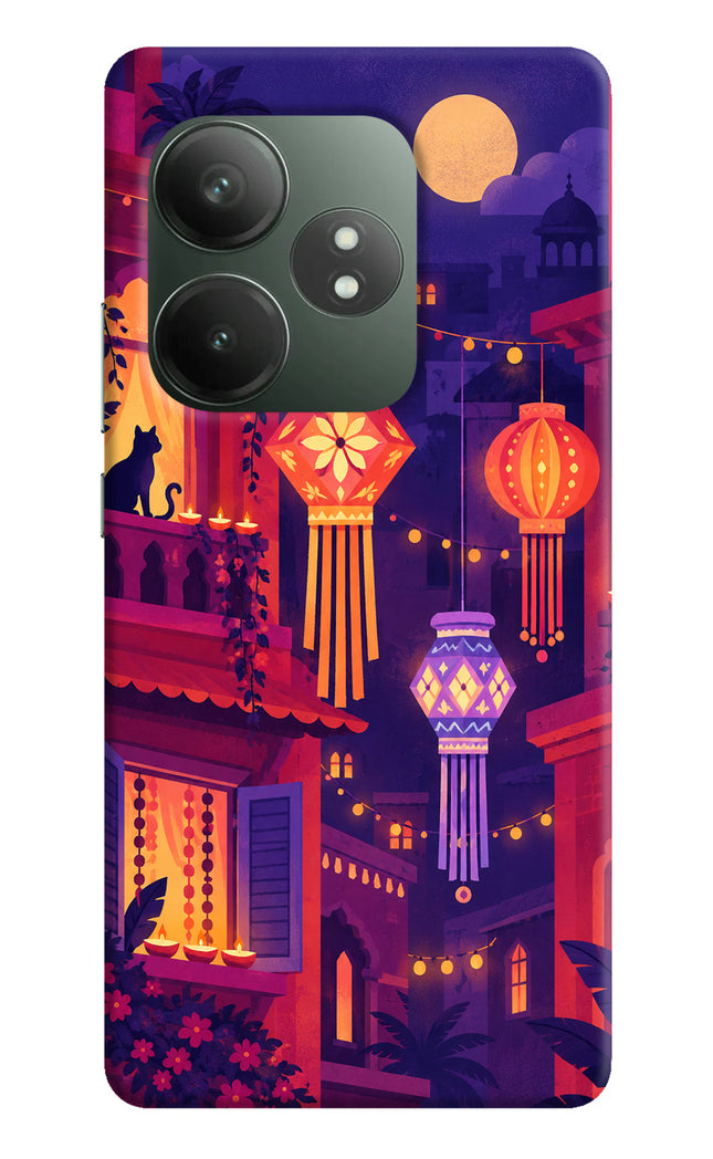 Lantern Lane Realme GT 6T 5G Hard Case Back Cover by Casekaro