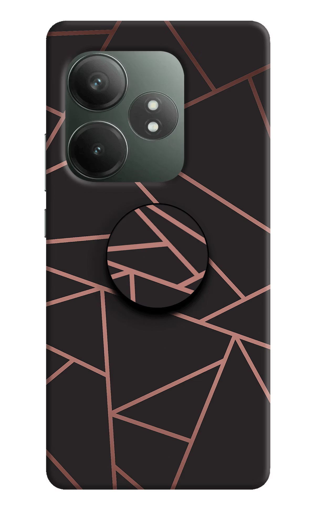 Geometric Pattern Realme GT 6T 5G Pop Case by Casekaro