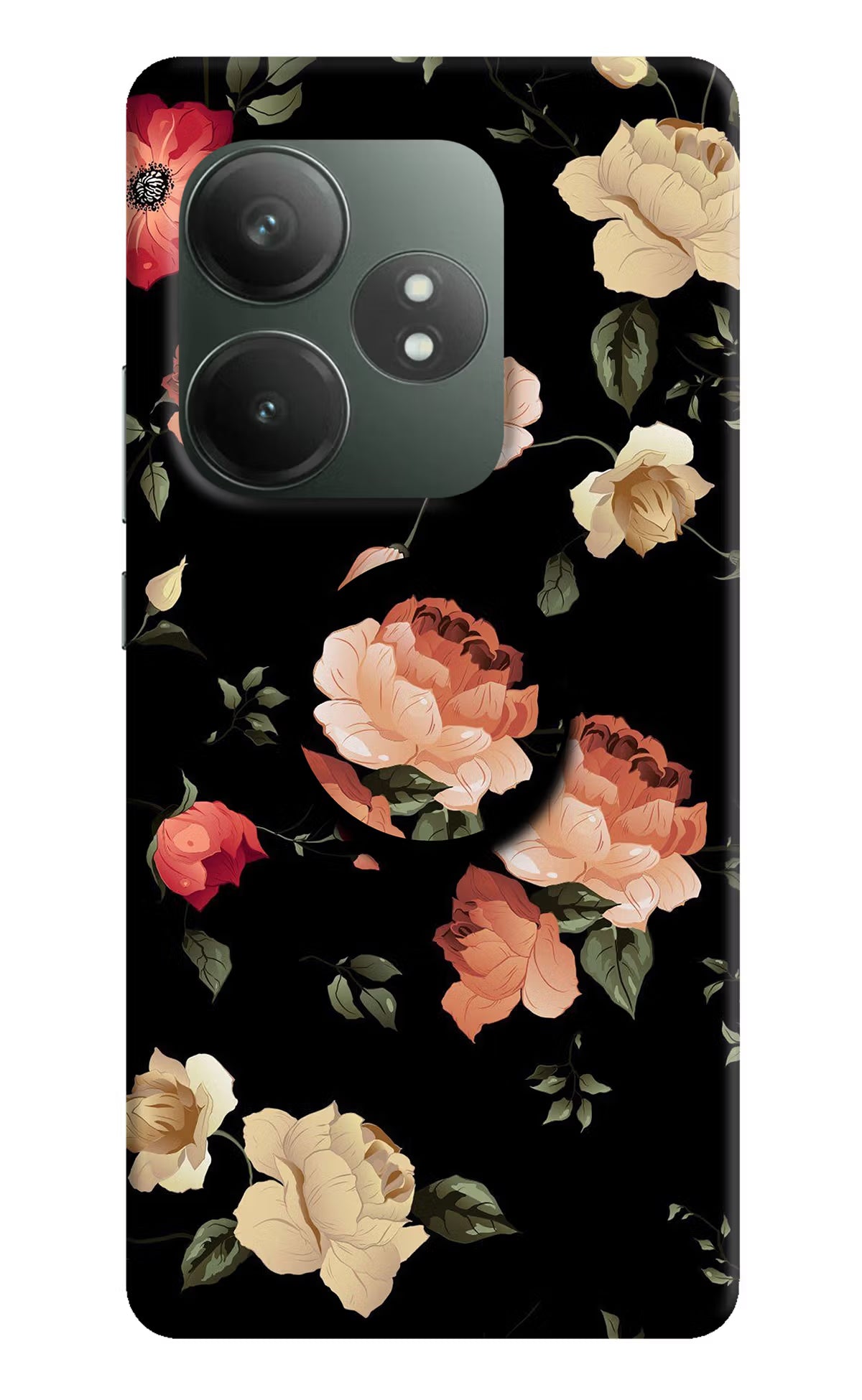 Flowers Realme GT 6T 5G Pop Case by Casekaro