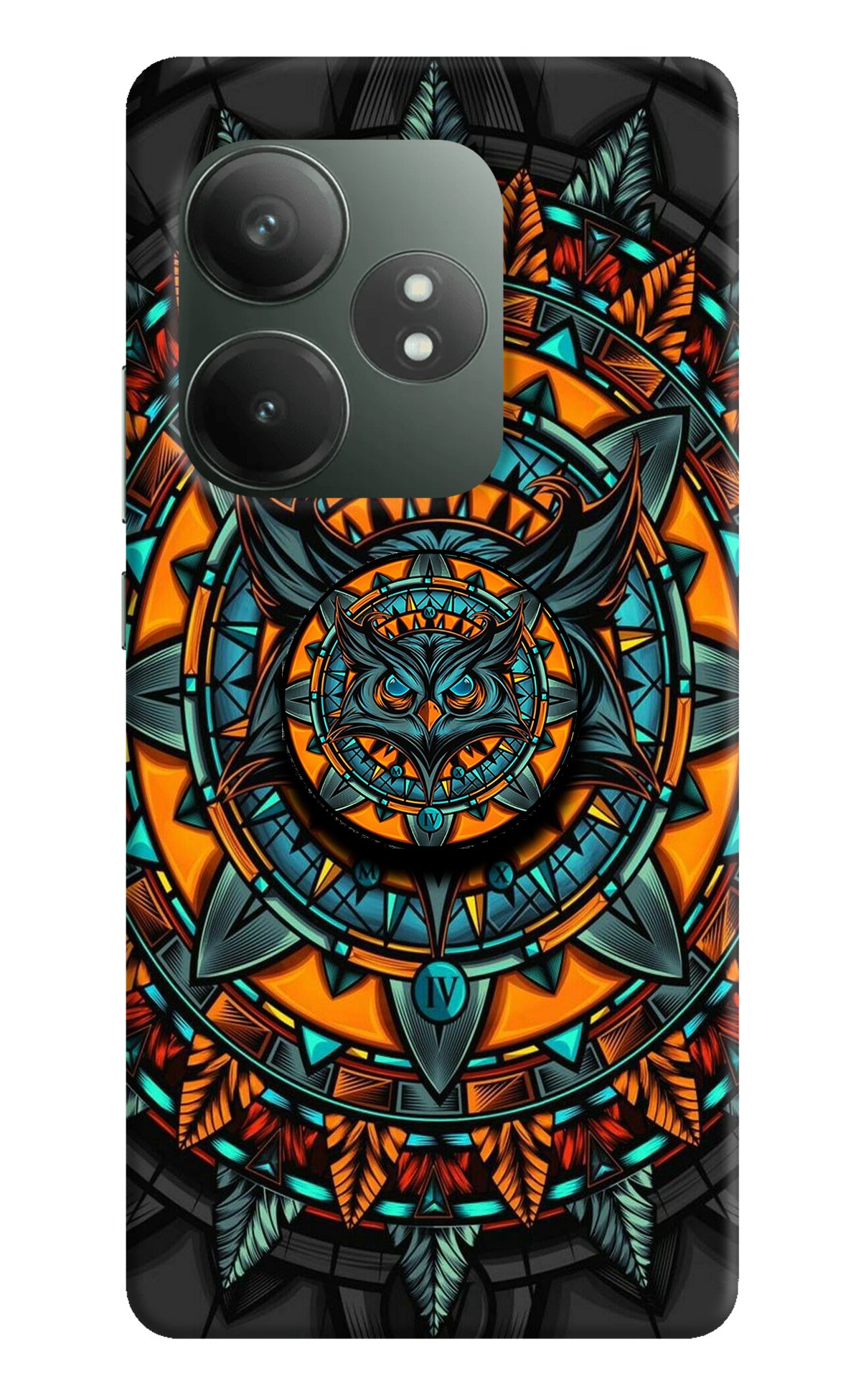 Angry Owl Realme GT 6T 5G Pop Case