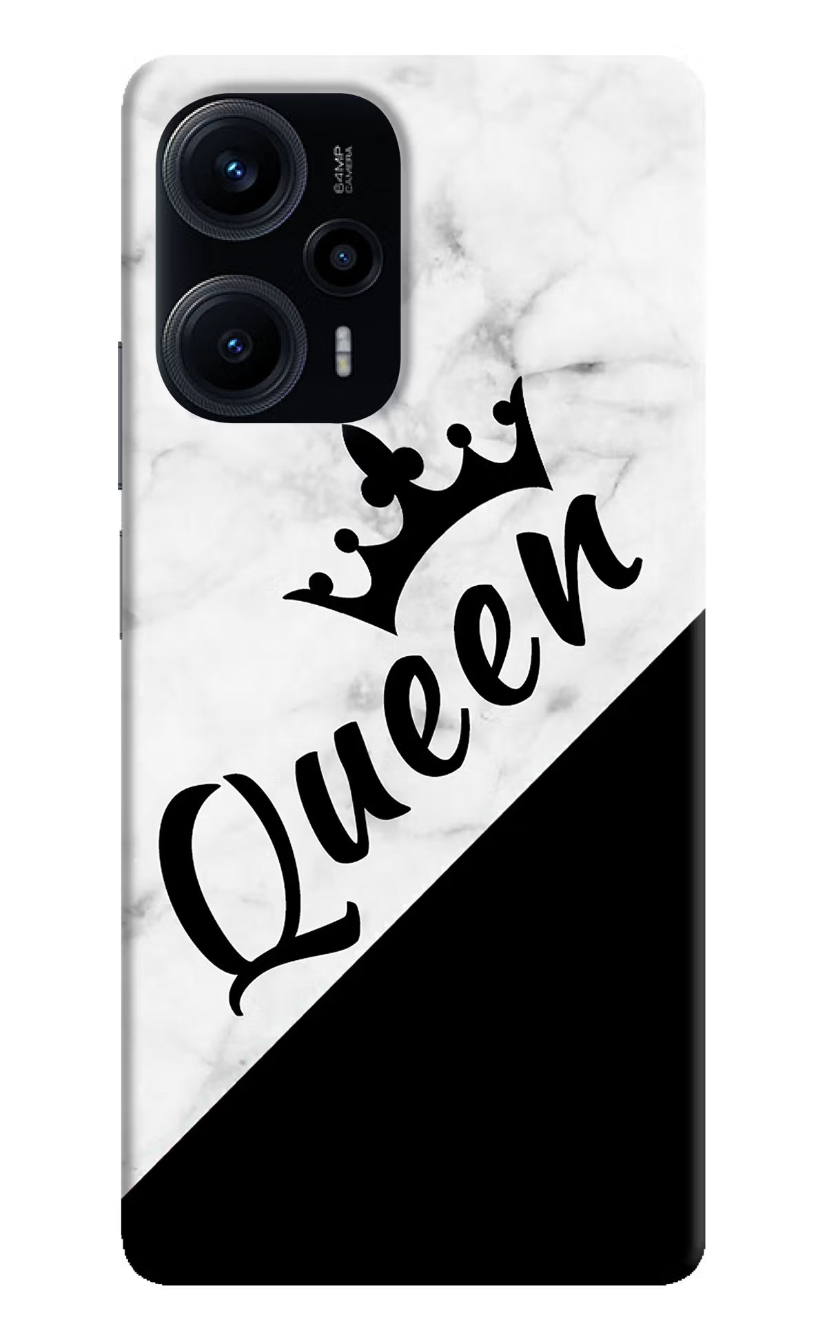 Queen Poco F5 5G Hard Case Back Cover by Casekaro
