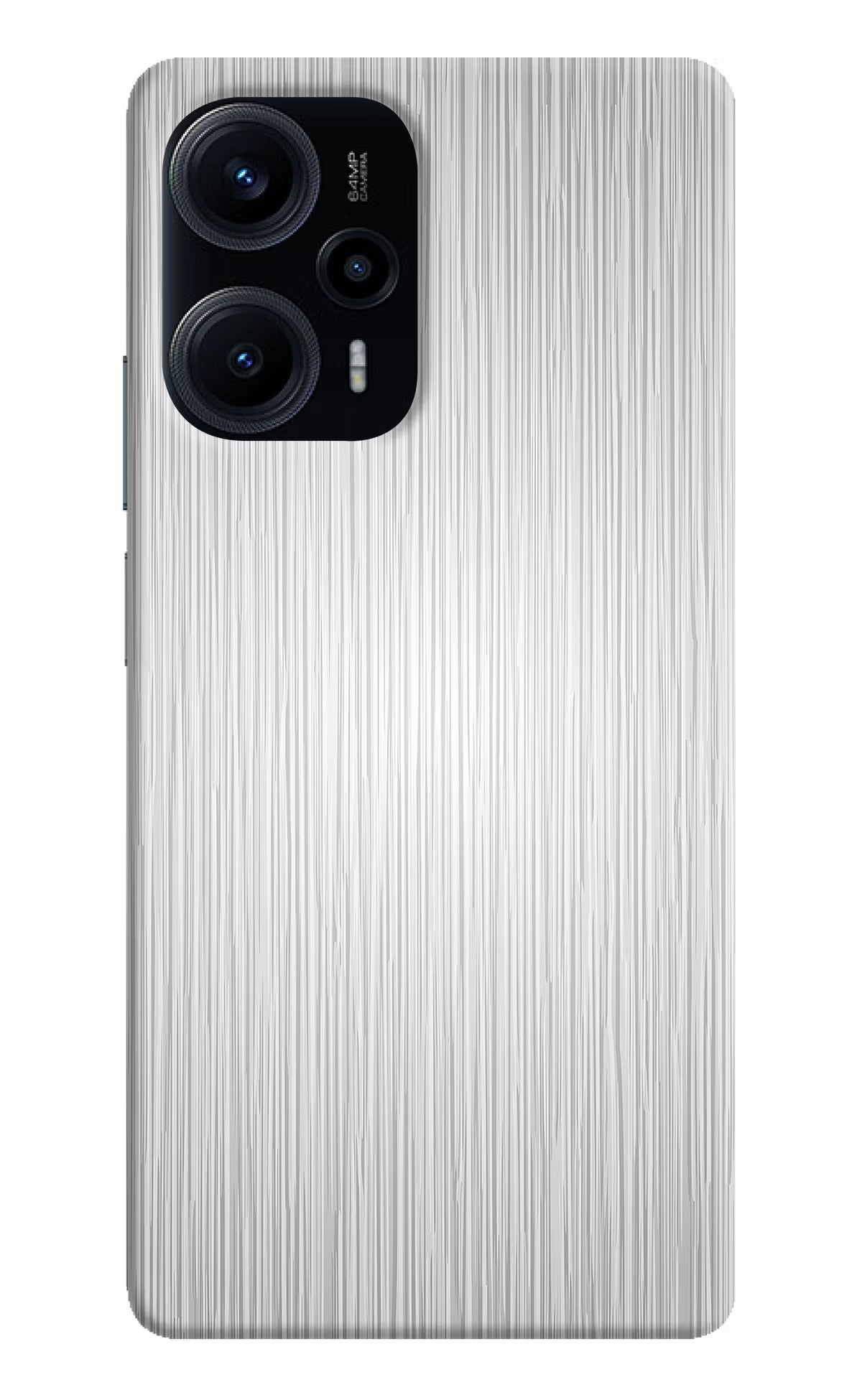 Wooden Grey Texture Poco F5 5G Hard Case Back Cover by Casekaro