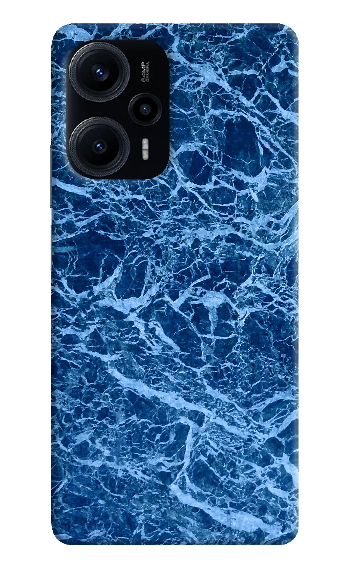 Blue Marble Poco F5 5G Hard Case Back Cover by Casekaro