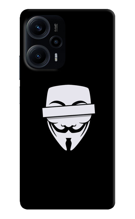 Anonymous Face Poco F5 5G Back Cover