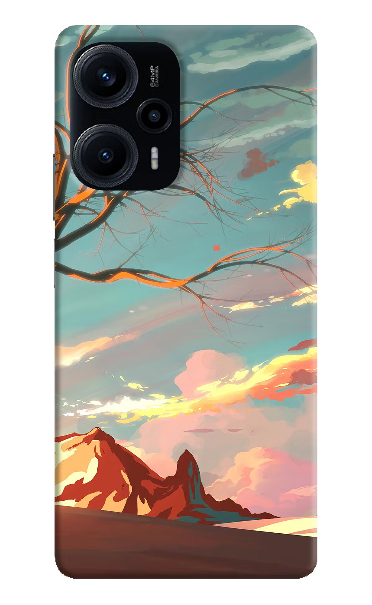 Scenery Poco F5 5G Hard Case Back Cover by Casekaro