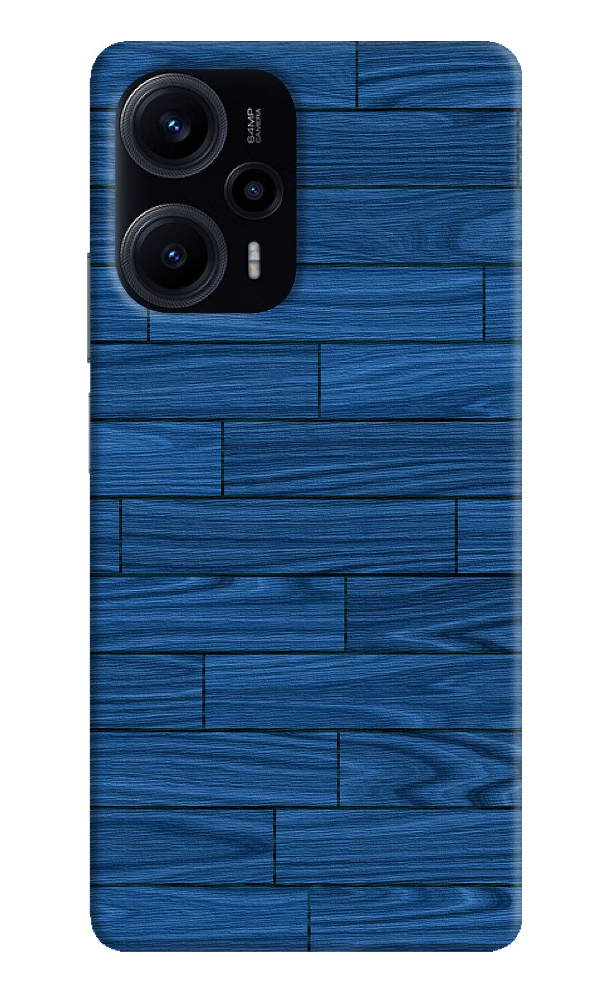 Wooden Texture Poco F5 5G Hard Case Back Cover by Casekaro