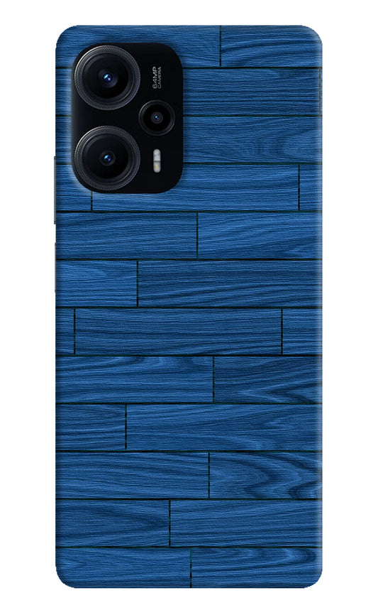 Wooden Texture Poco F5 5G Hard Case Back Cover by Casekaro