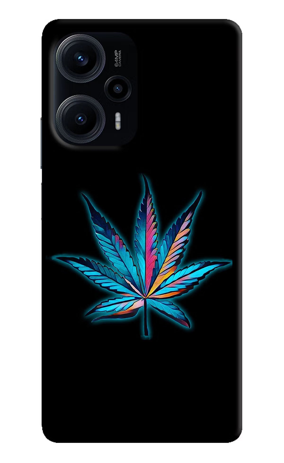 Weed Poco F5 5G Hard Case Back Cover by Casekaro