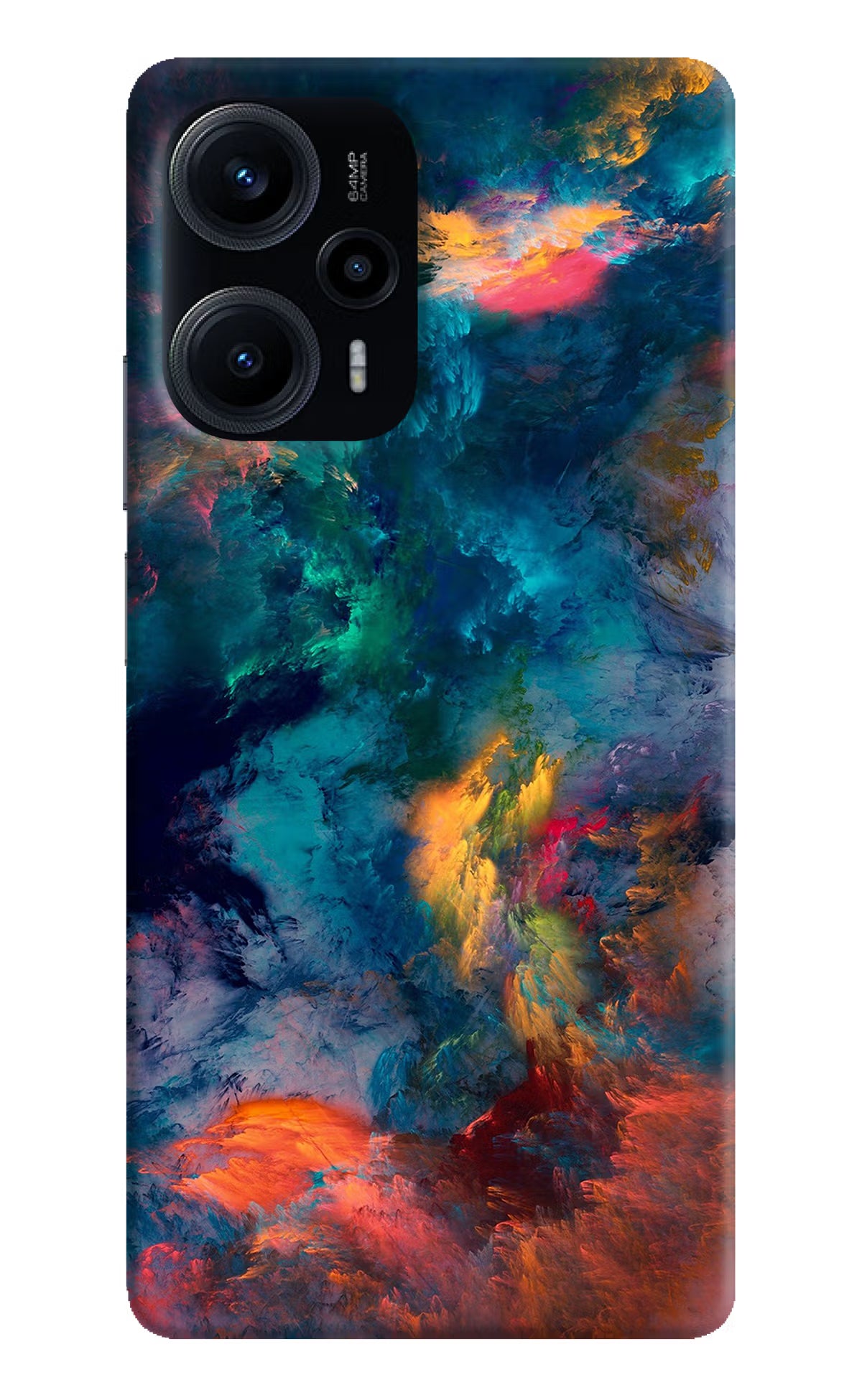 Artwork Paint Poco F5 5G Hard Case Back Cover by Casekaro