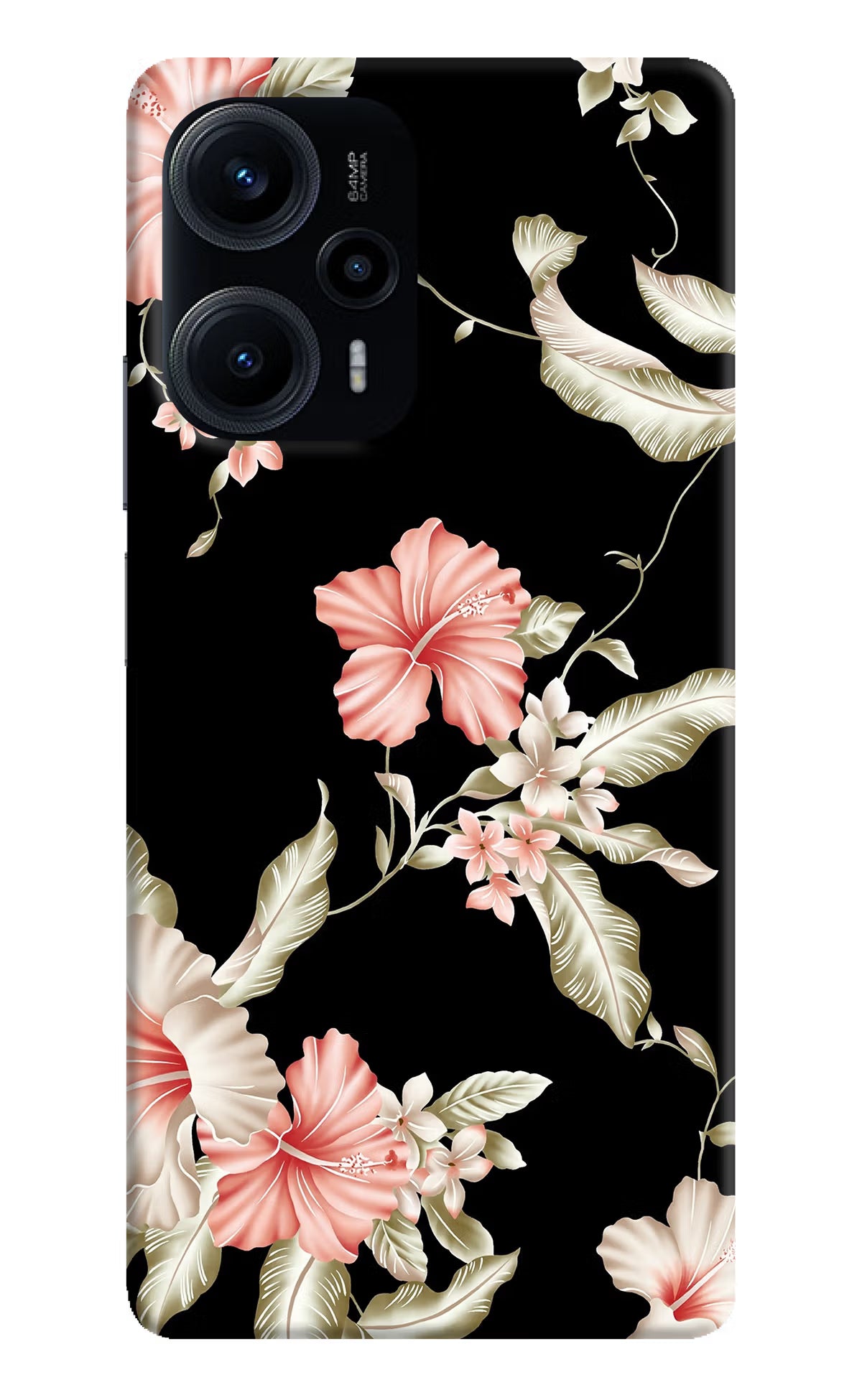 Flowers Poco F5 5G Hard Case Back Cover by Casekaro