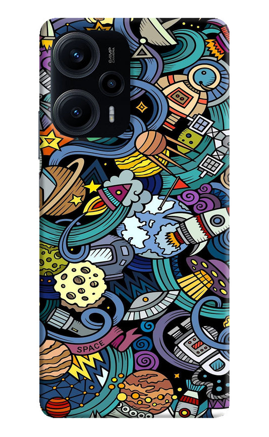 Space Abstract Poco F5 5G Back Cover