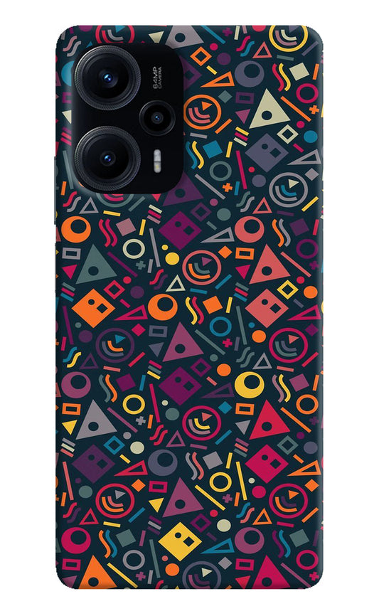 Geometric Abstract Poco F5 5G Hard Case Back Cover by Casekaro
