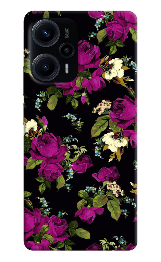 Flowers Poco F5 5G Hard Case Back Cover by Casekaro