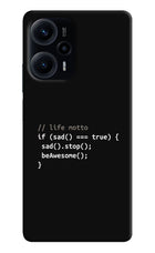 Life Motto Code Poco F5 5G Hard Case Back Cover by Casekaro
