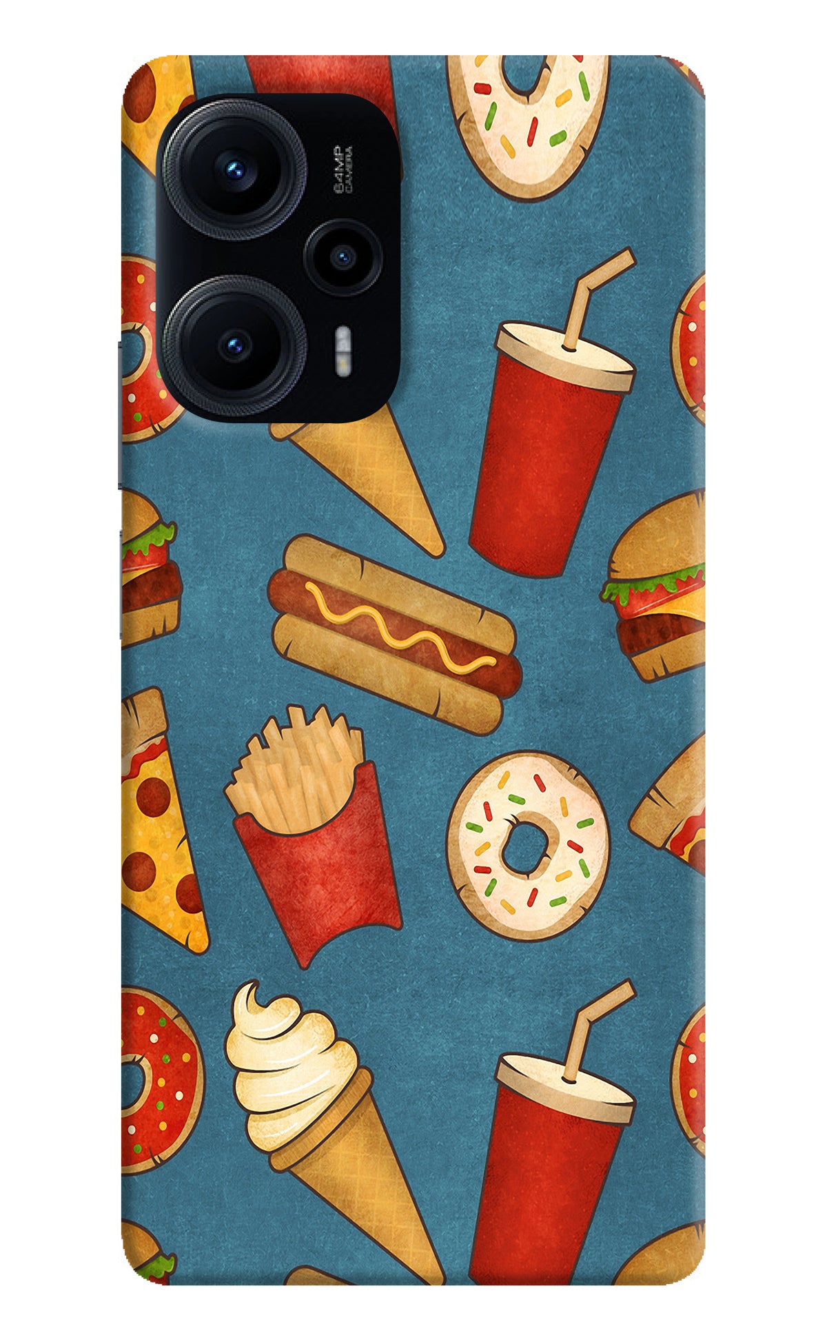 Foodie Poco F5 5G Back Cover