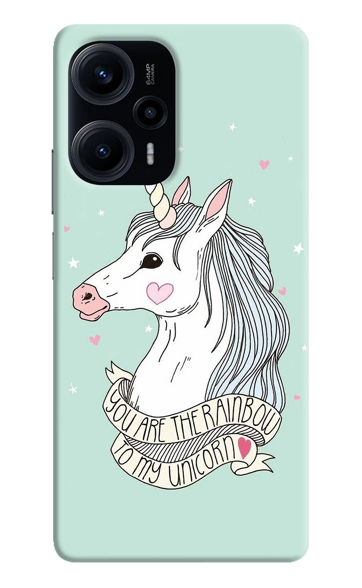 Unicorn Wallpaper Poco F5 5G Hard Case Back Cover by Casekaro