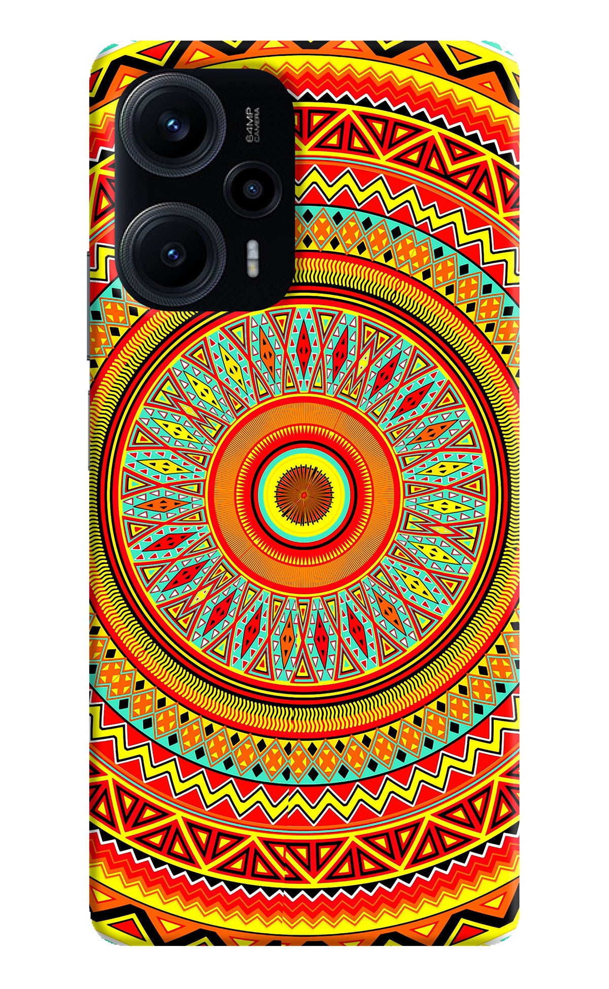 Mandala Pattern Poco F5 5G Back Cover