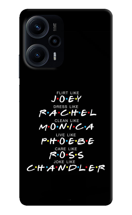 FRIENDS Character Poco F5 5G Back Cover