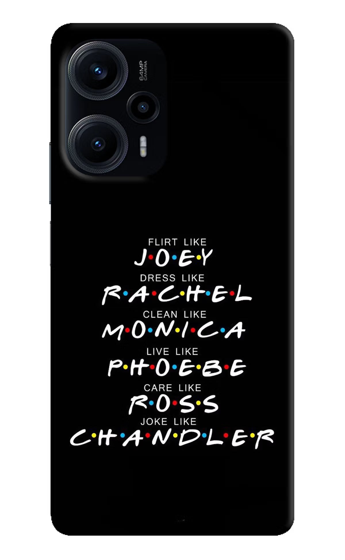FRIENDS Character Poco F5 5G Hard Case Back Cover by Casekaro