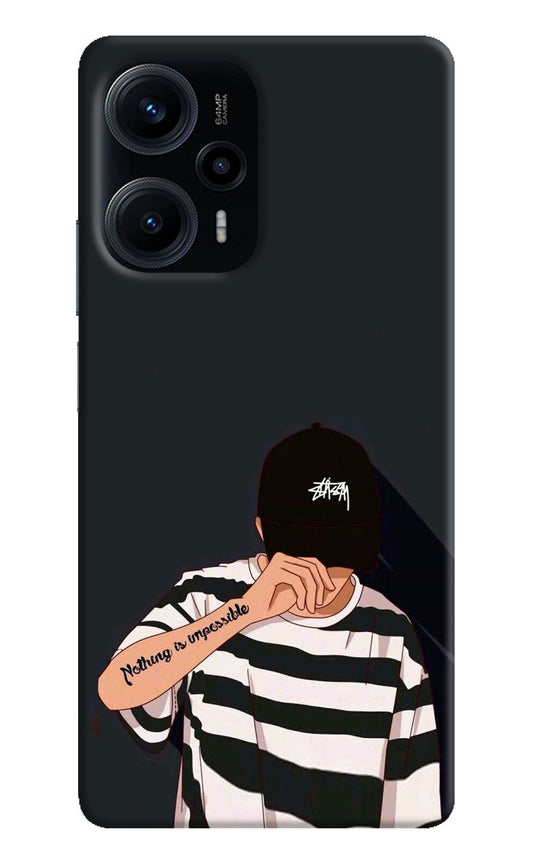 Aesthetic Boy Poco F5 5G Back Cover