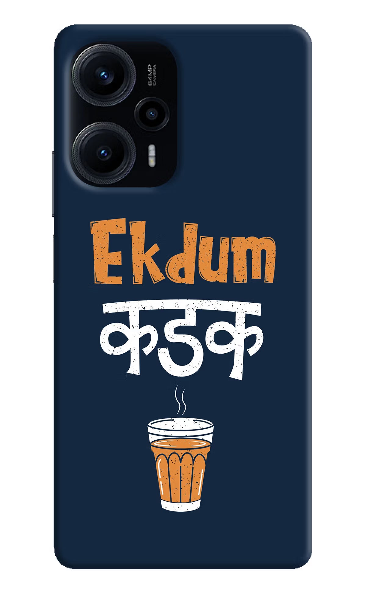 Ekdum Kadak Chai Poco F5 5G Hard Case Back Cover by Casekaro