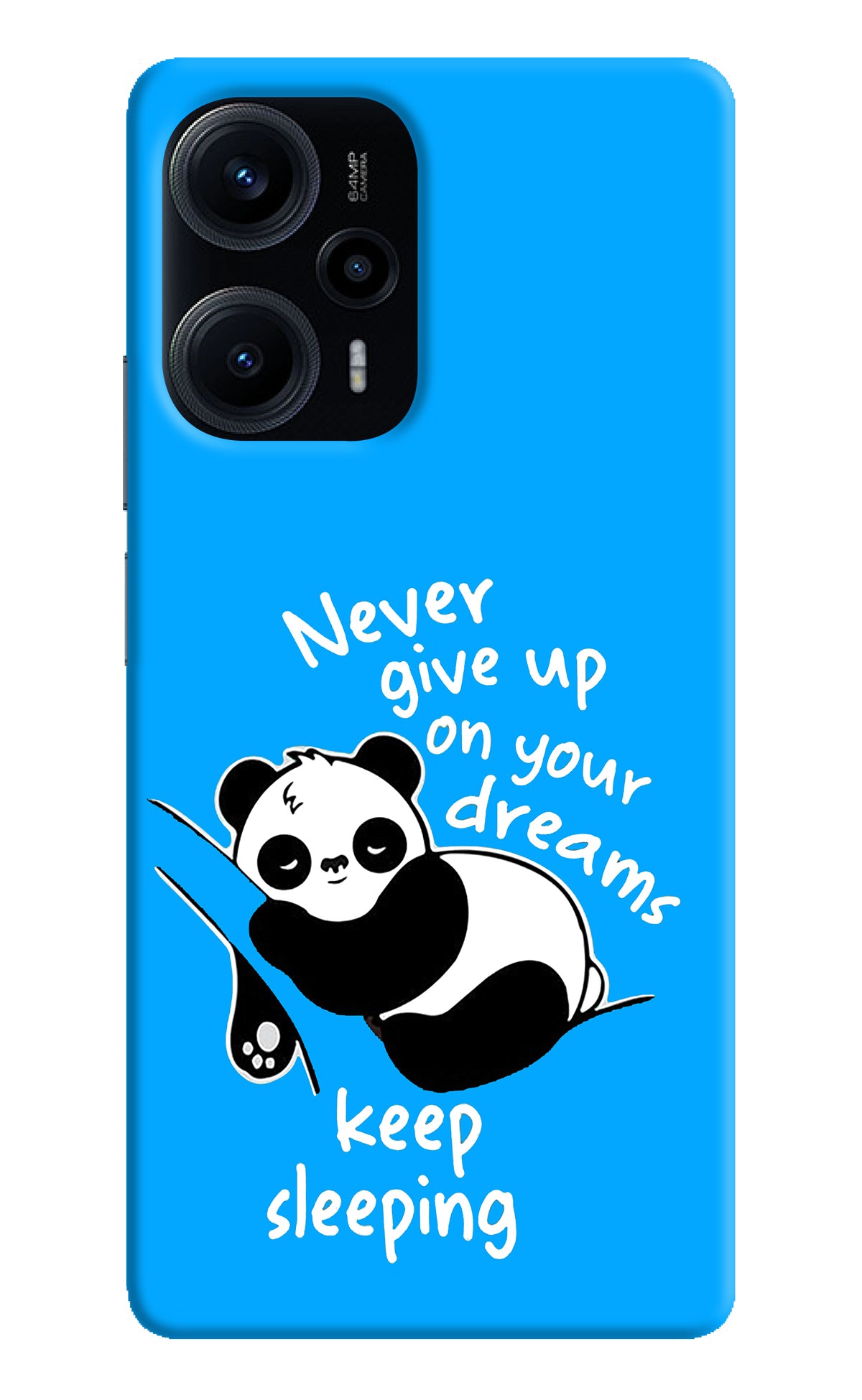 Keep Sleeping Poco F5 5G Back Cover