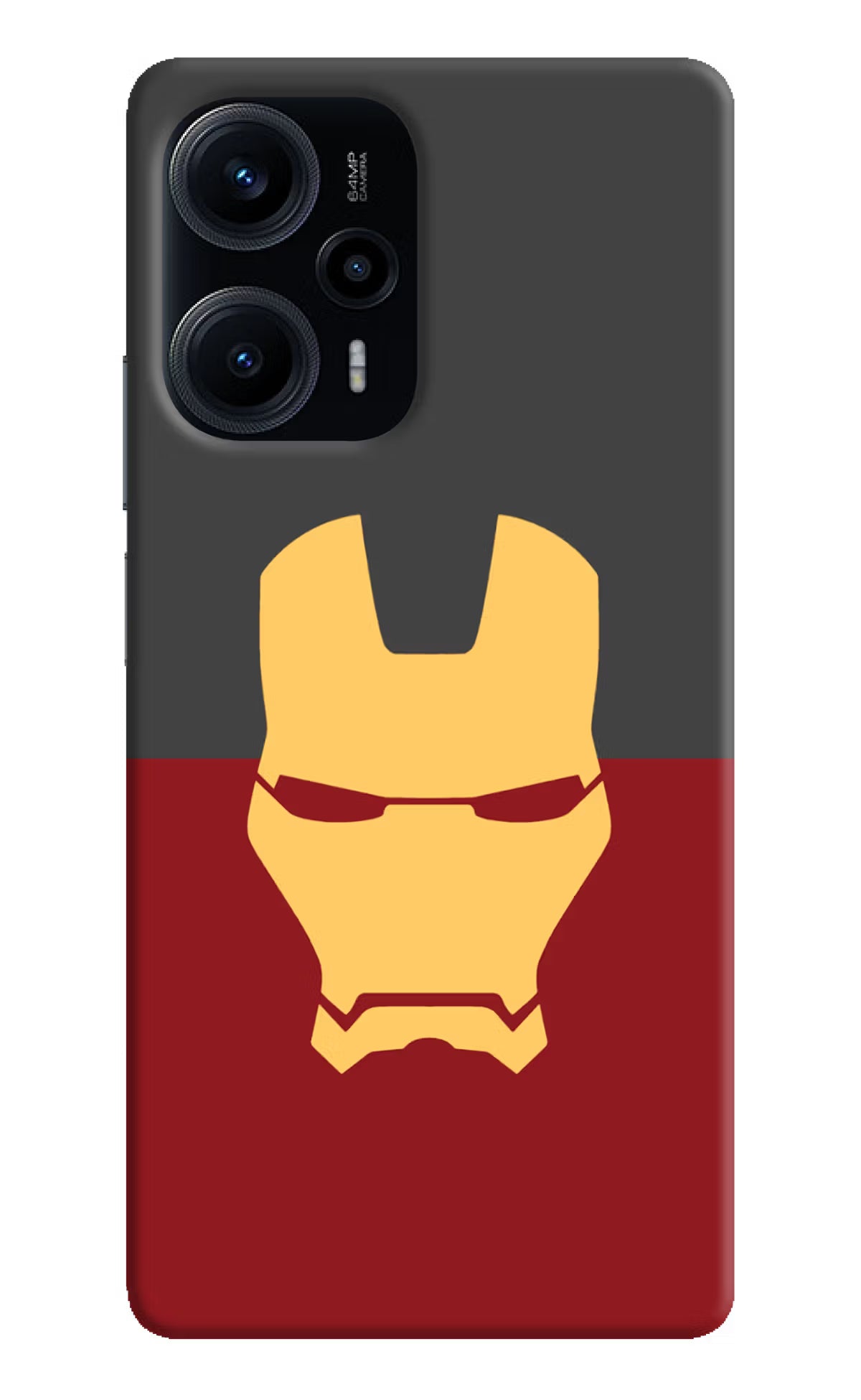 Ironman Poco F5 5G Hard Case Back Cover by Casekaro