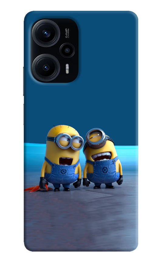 Minion Laughing Poco F5 5G Hard Case Back Cover by Casekaro