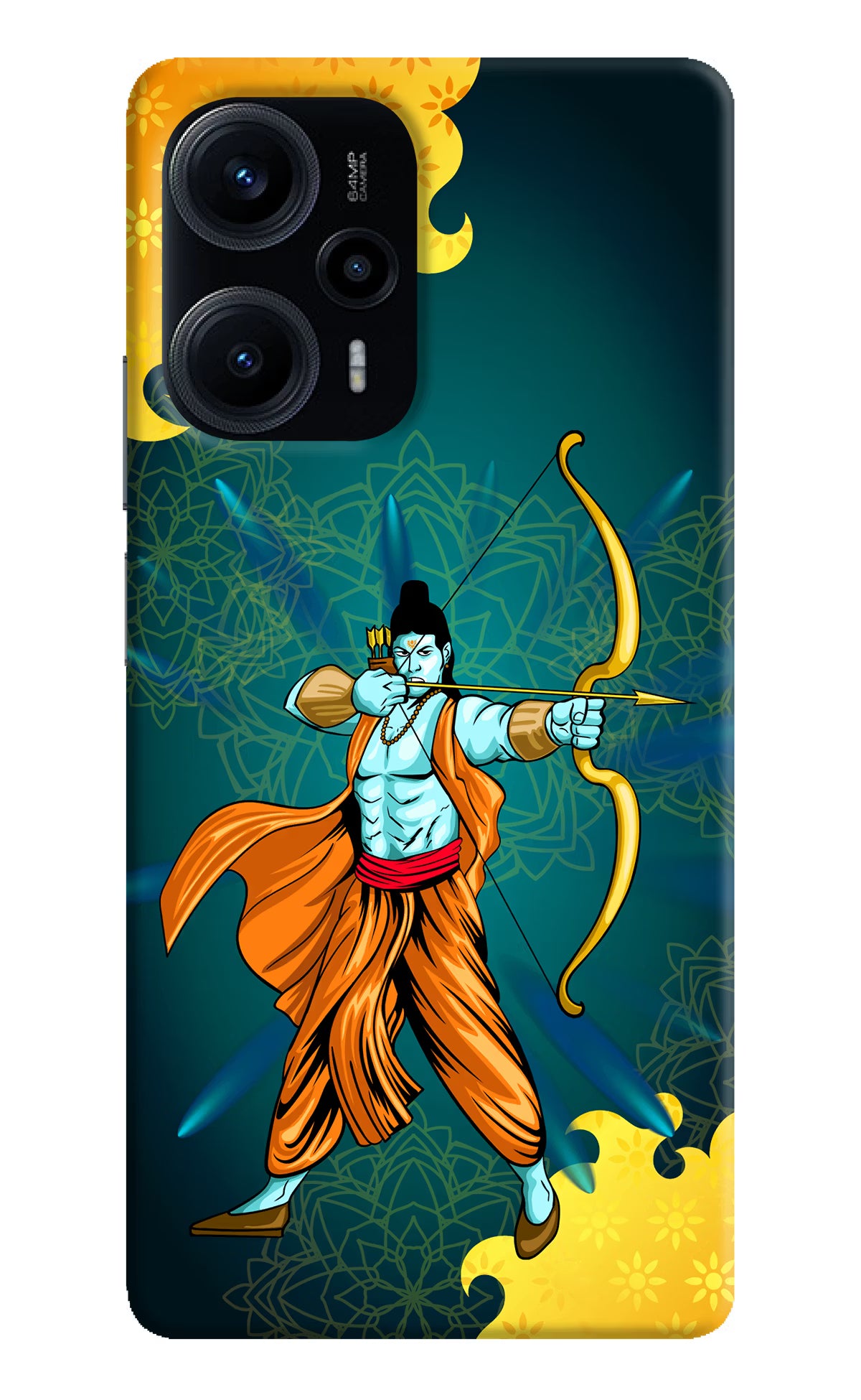 Lord Ram - 6 Poco F5 5G Hard Case Back Cover by Casekaro