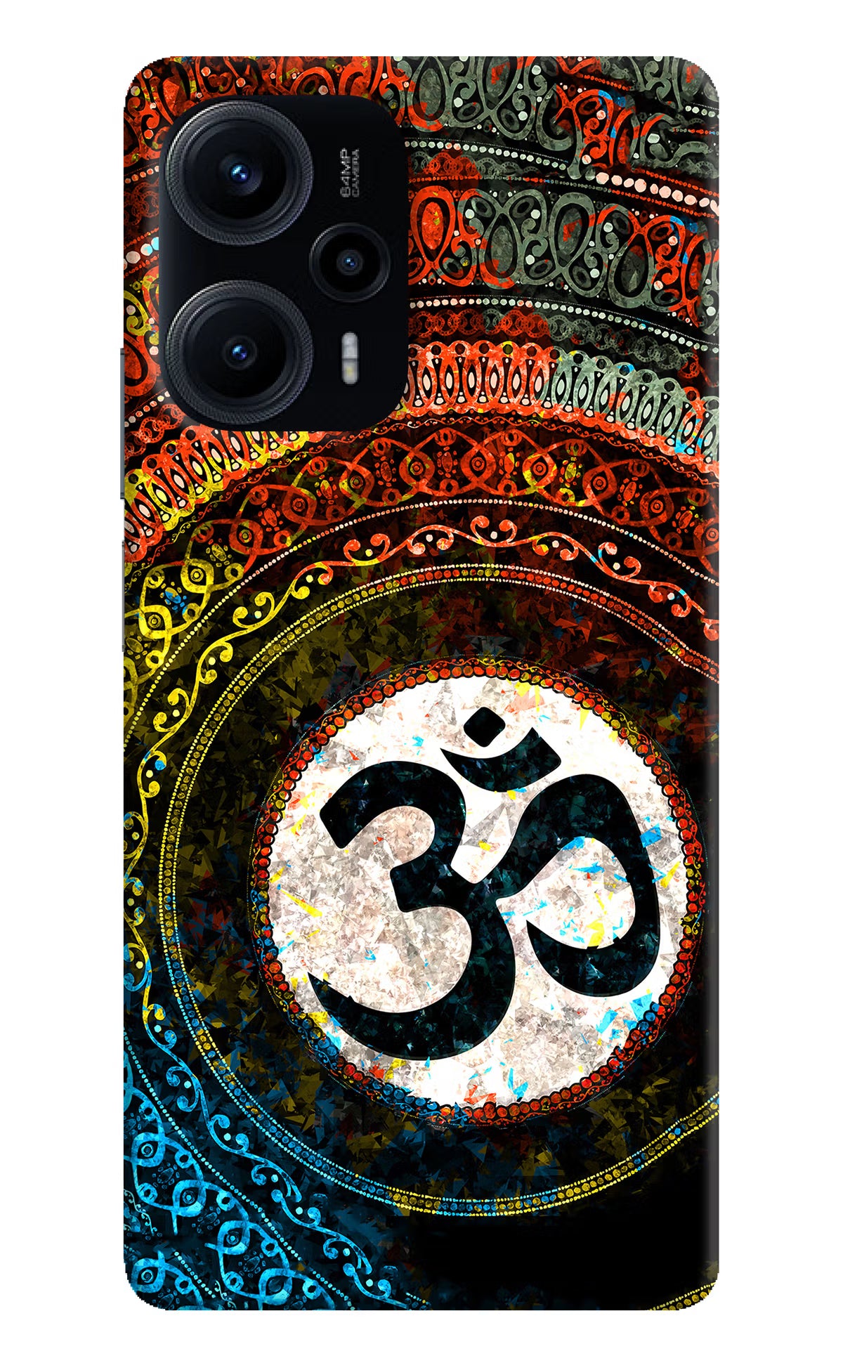 Om Cultural Poco F5 5G Hard Case Back Cover by Casekaro