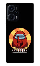Among Us Shhh! Poco F5 5G Hard Case Back Cover by Casekaro