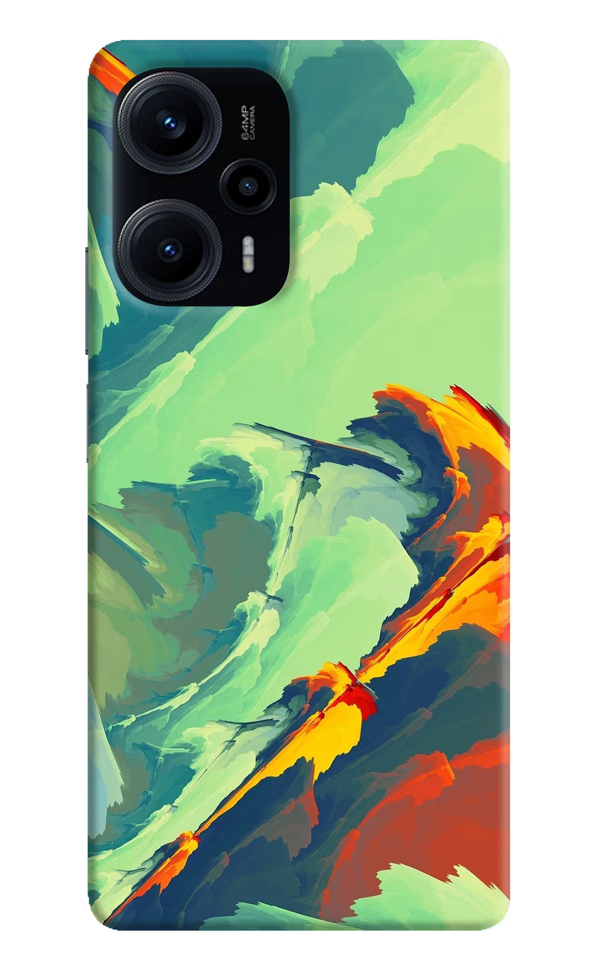 Paint Art Poco F5 5G Hard Case Back Cover by Casekaro