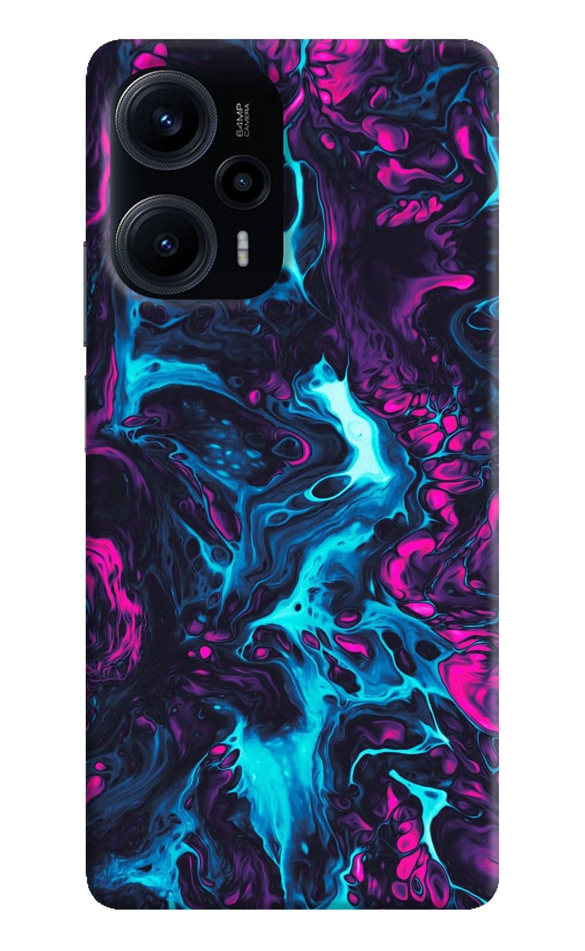 Abstract Poco F5 5G Hard Case Back Cover by Casekaro