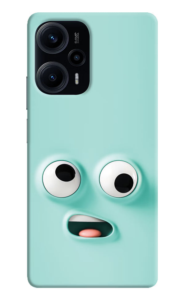 Funny Cartoon Poco F5 5G Hard Case Back Cover by Casekaro