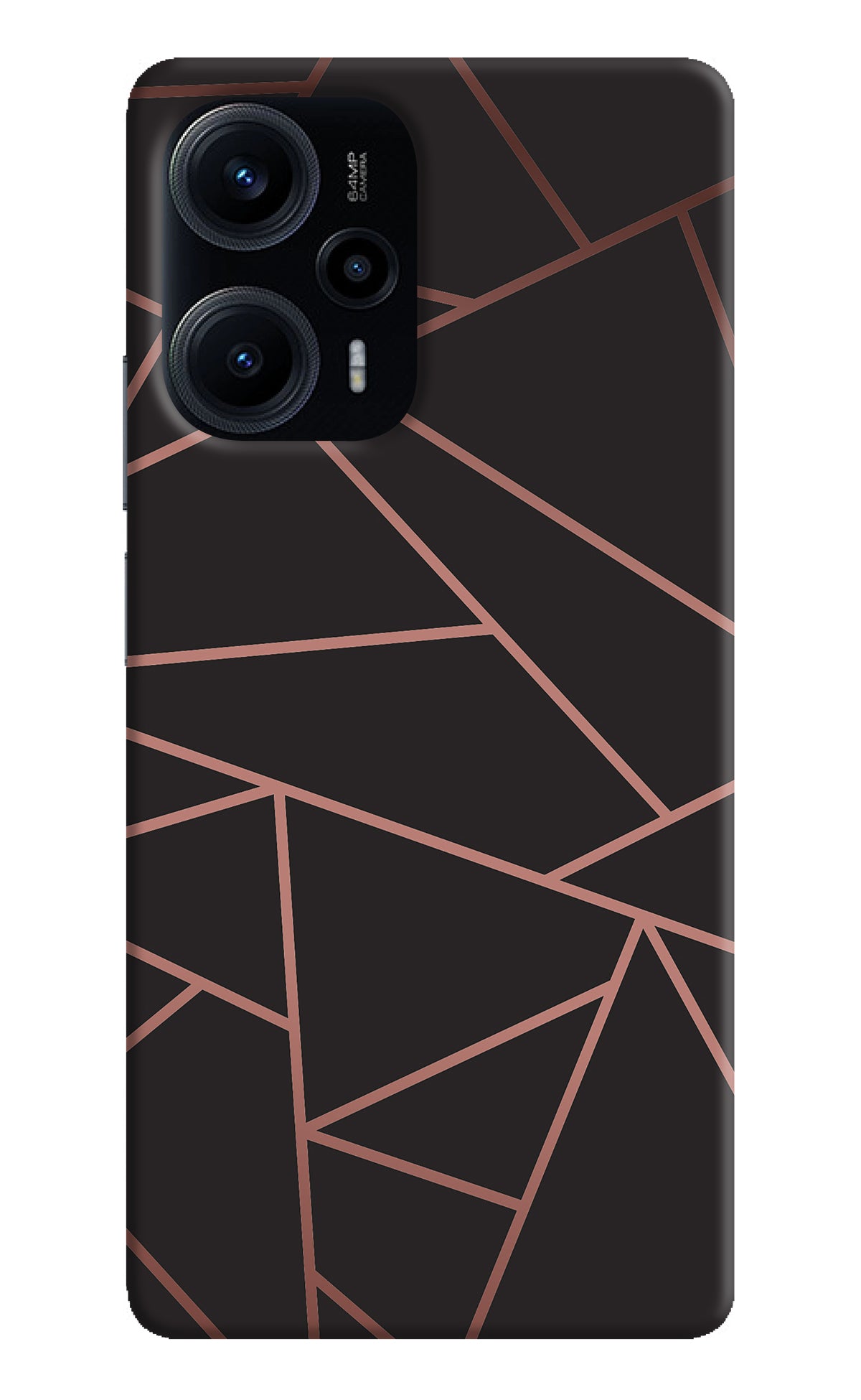 Geometric Pattern Poco F5 5G Back Cover