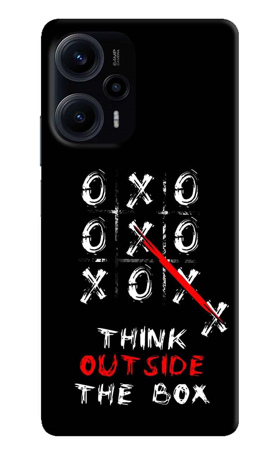 Think out of the BOX Poco F5 5G Back Cover, Hard case