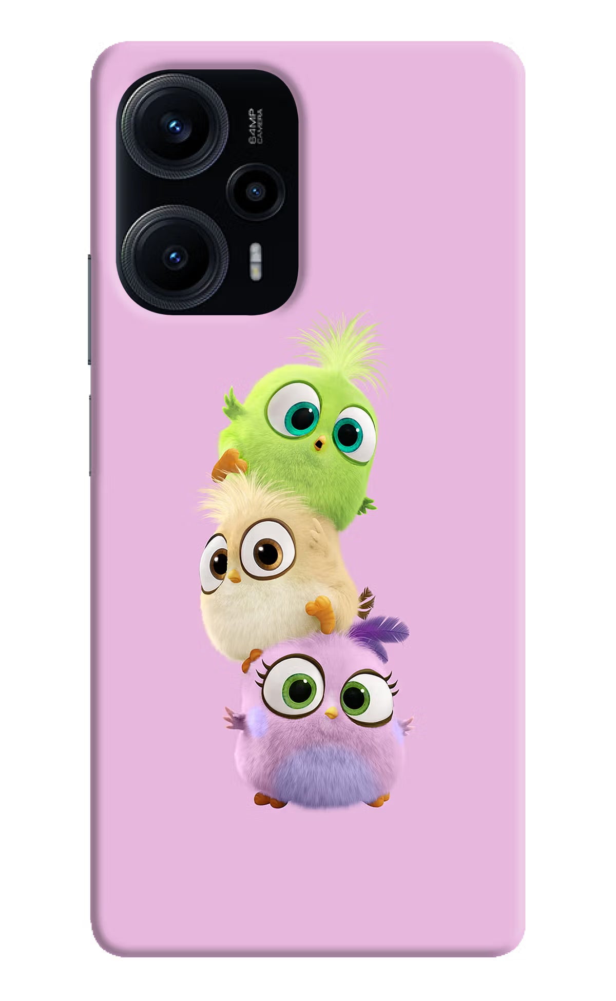 Cute Little Birds Poco F5 5G Hard Case Back Cover by Casekaro