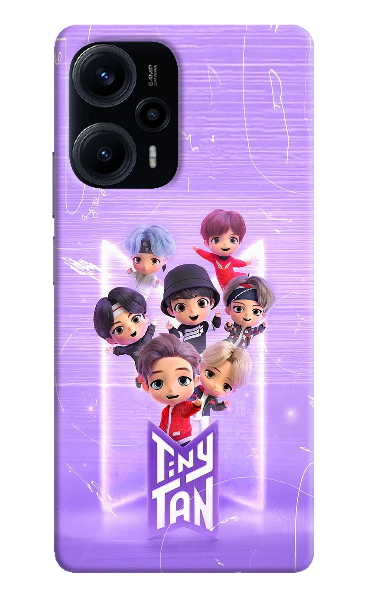 BTS Tiny Tan Poco F5 5G Back Cover