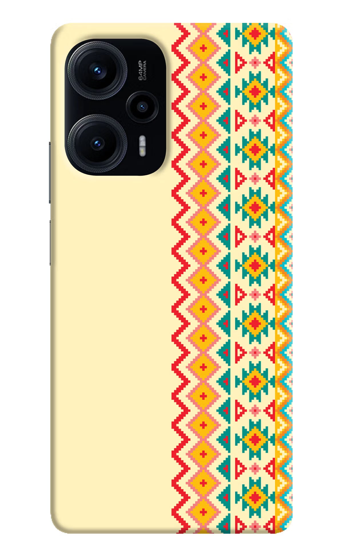 Ethnic Seamless Poco F5 5G Hard Case Back Cover by Casekaro