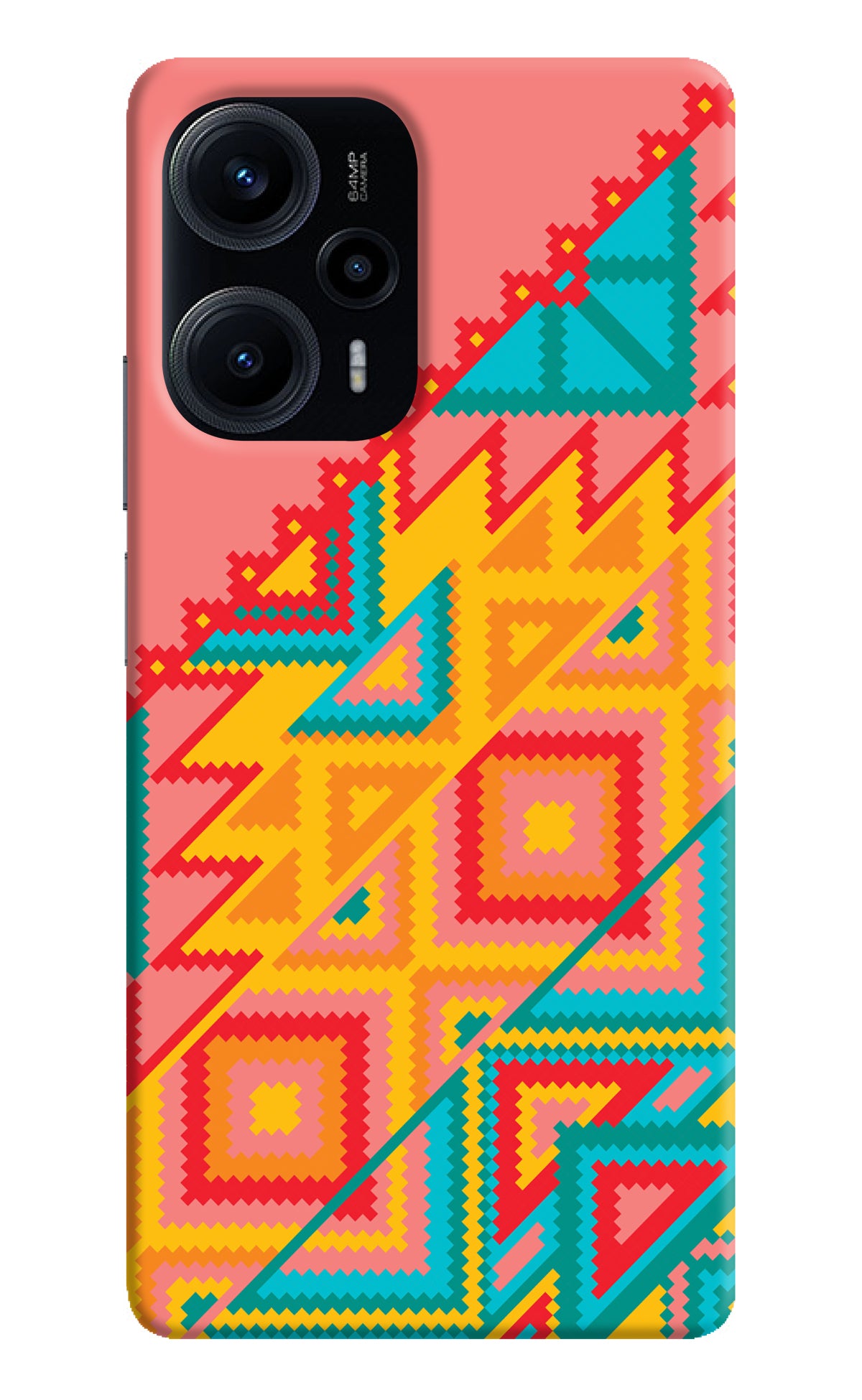 Aztec Tribal Poco F5 5G Back Cover