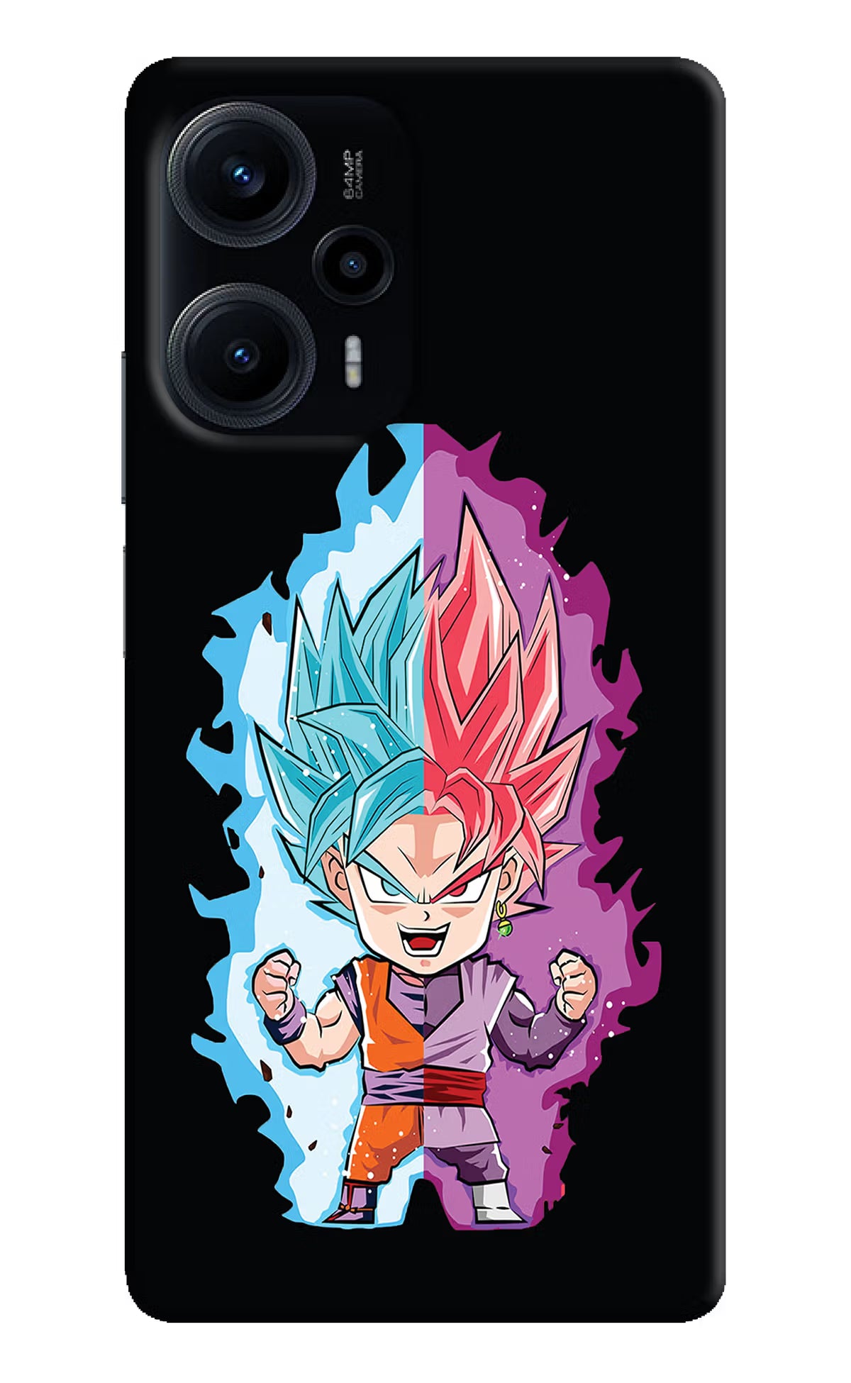 Chota Goku Poco F5 5G Hard Case Back Cover by Casekaro