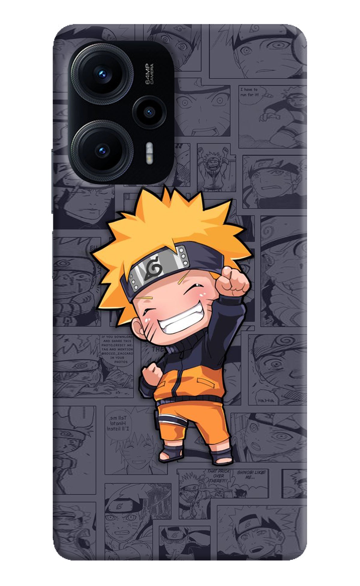 Chota Naruto Poco F5 5G Back Cover