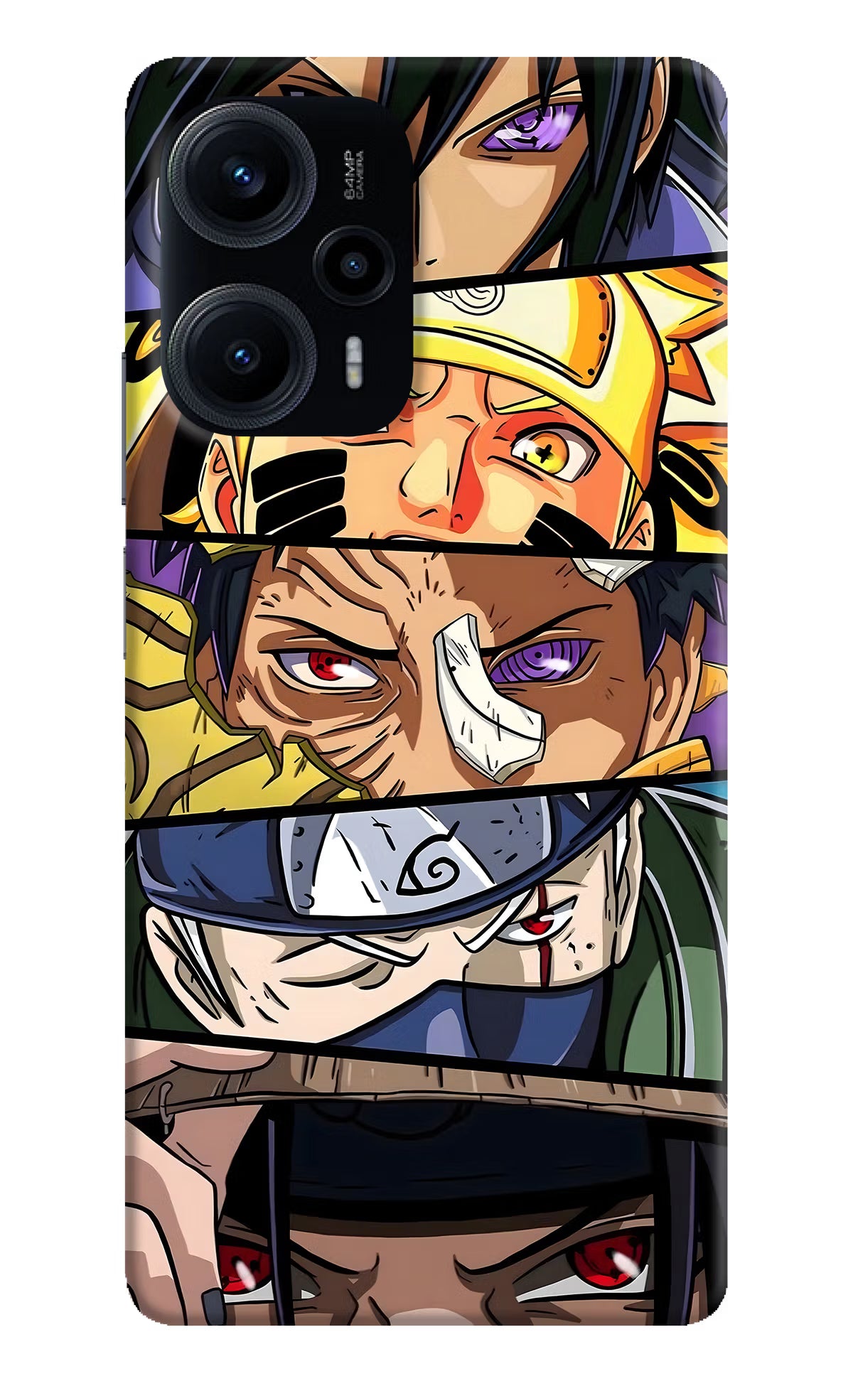 Naruto Character Poco F5 5G Hard Case Back Cover by Casekaro